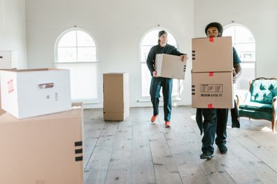 Our crew arrives to load your items